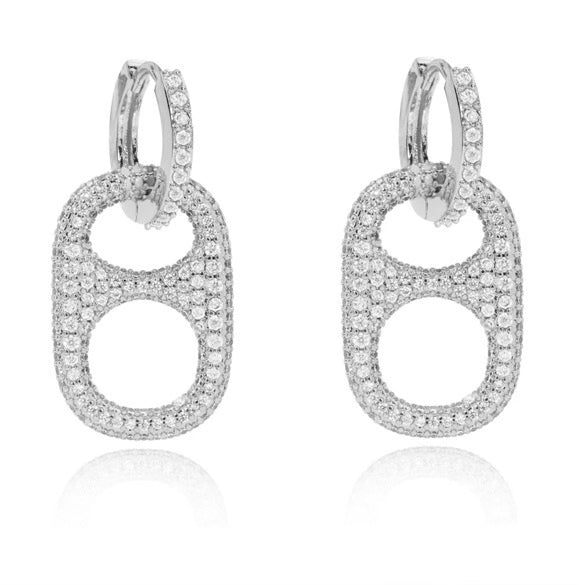 HillBetty PopTab earrings Bling Version
