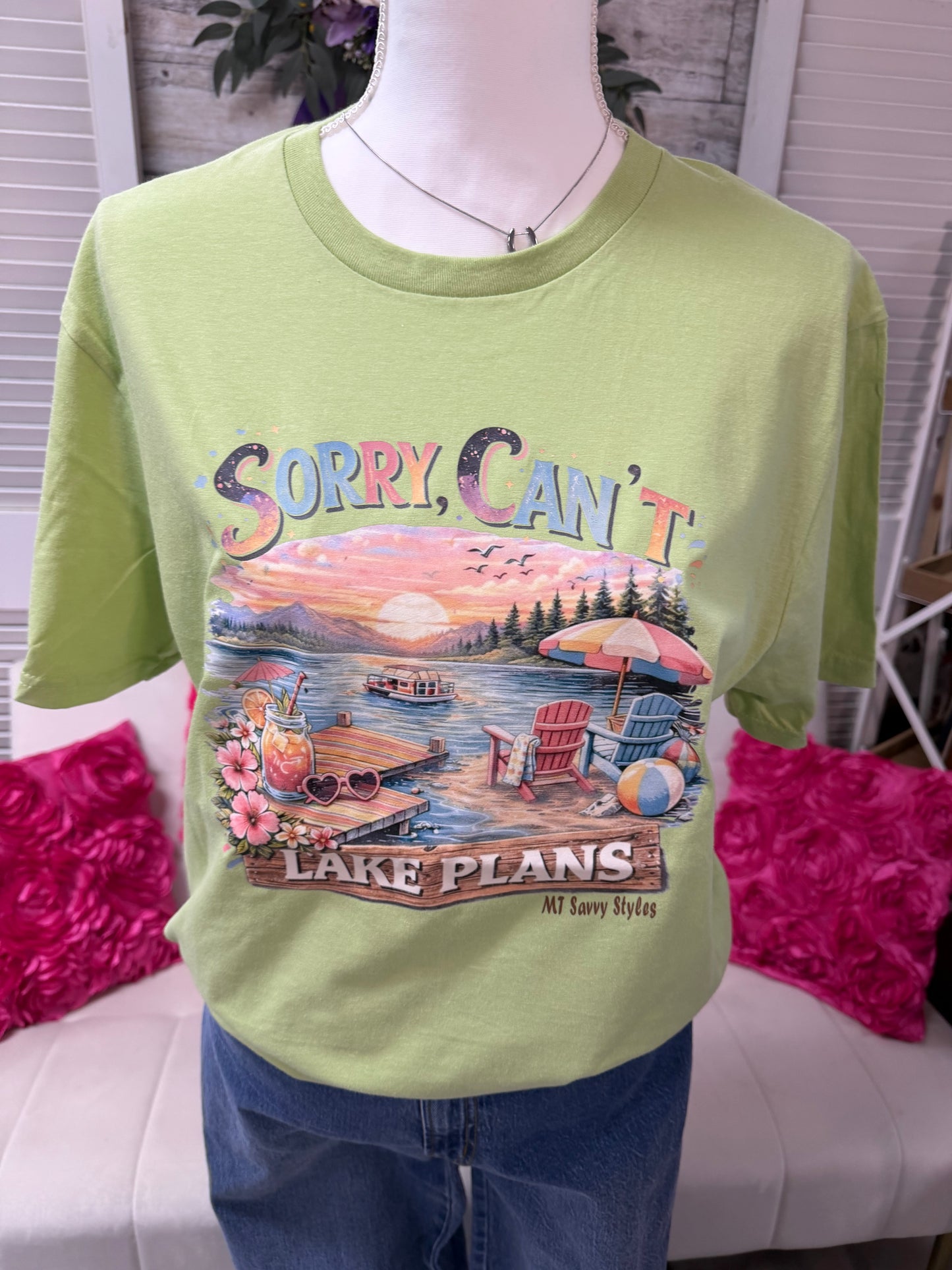 Lake and River Design T-shirts