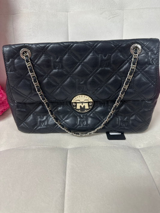 Pre loved Metro black quilted bag #14