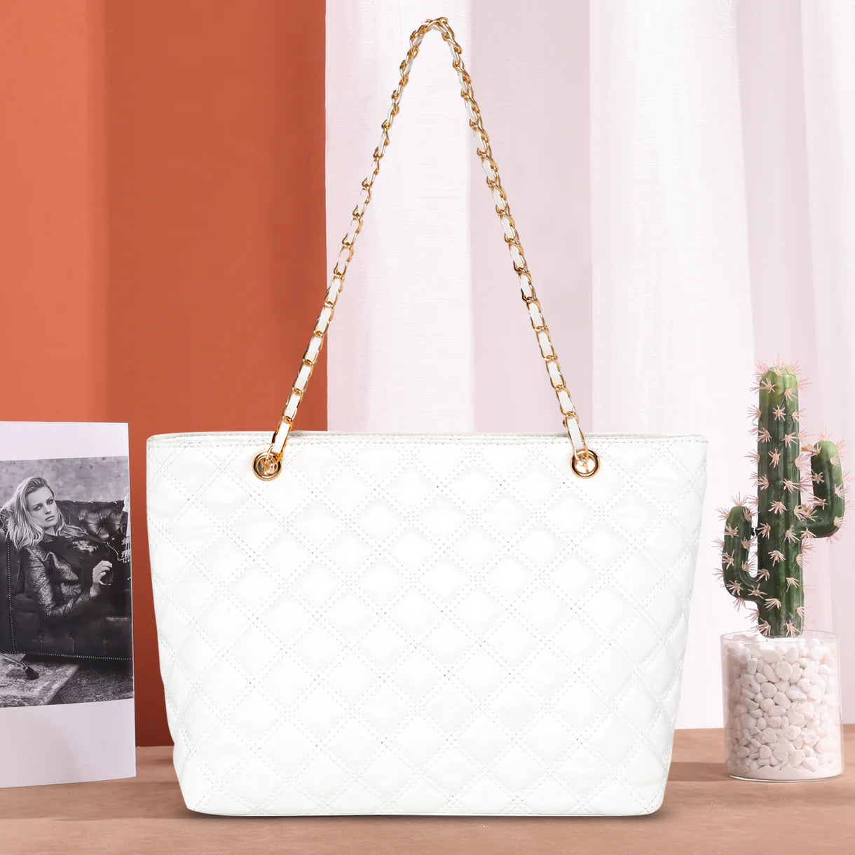 MW Quilted Carry-All Tote