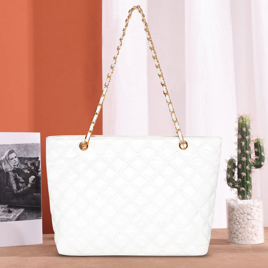 MW Quilted Carry-All Tote