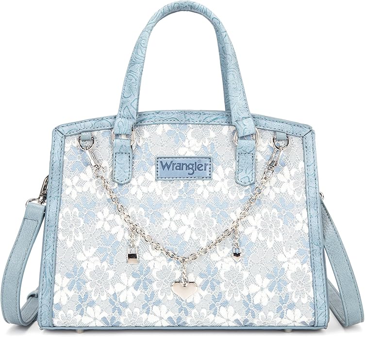 Wrangler Western Chic Lace Tote Bag