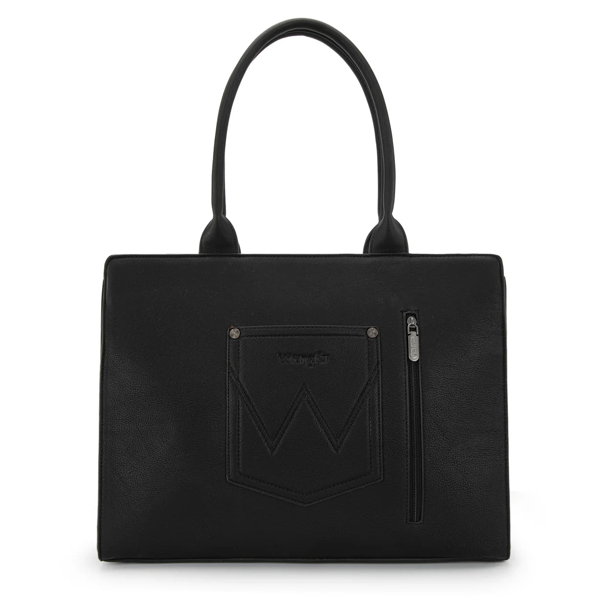 Wrangler Horseshoe Cutout Carry-All Large Tote Bag