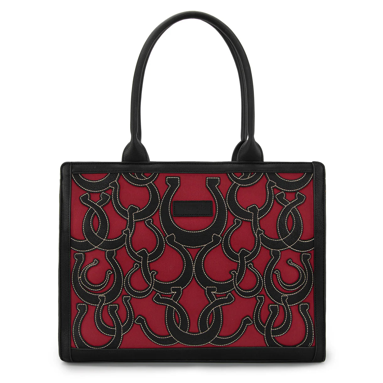 Wrangler Horseshoe Cutout Carry-All Large Tote Bag